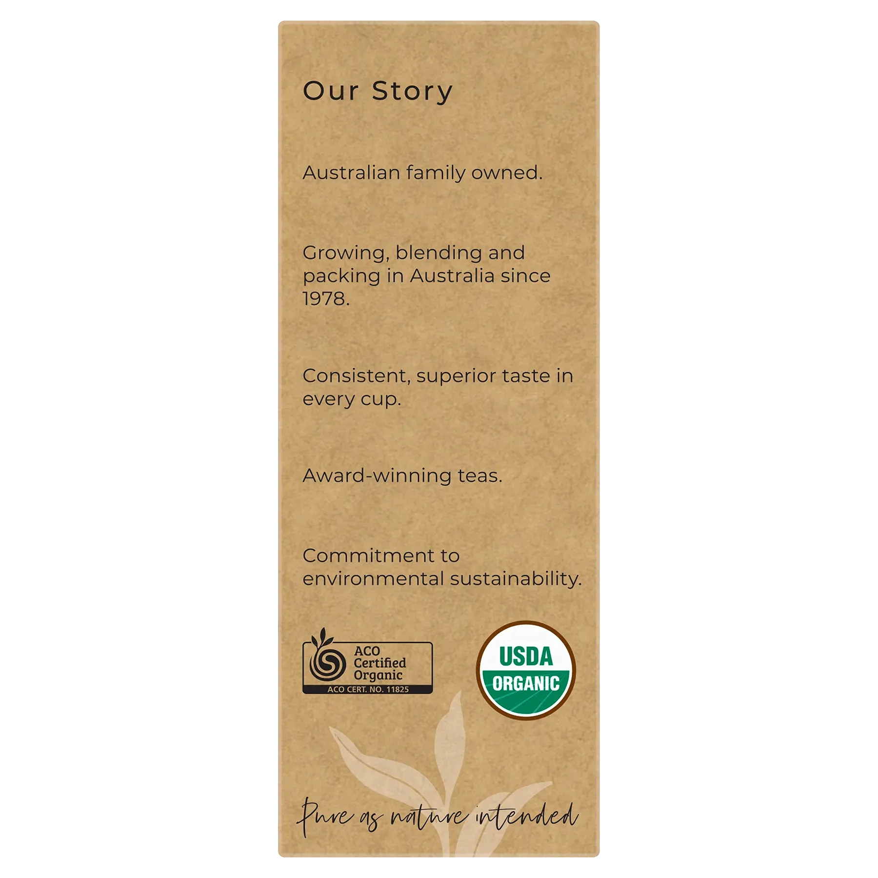 Organic Green 50 Tea Bags