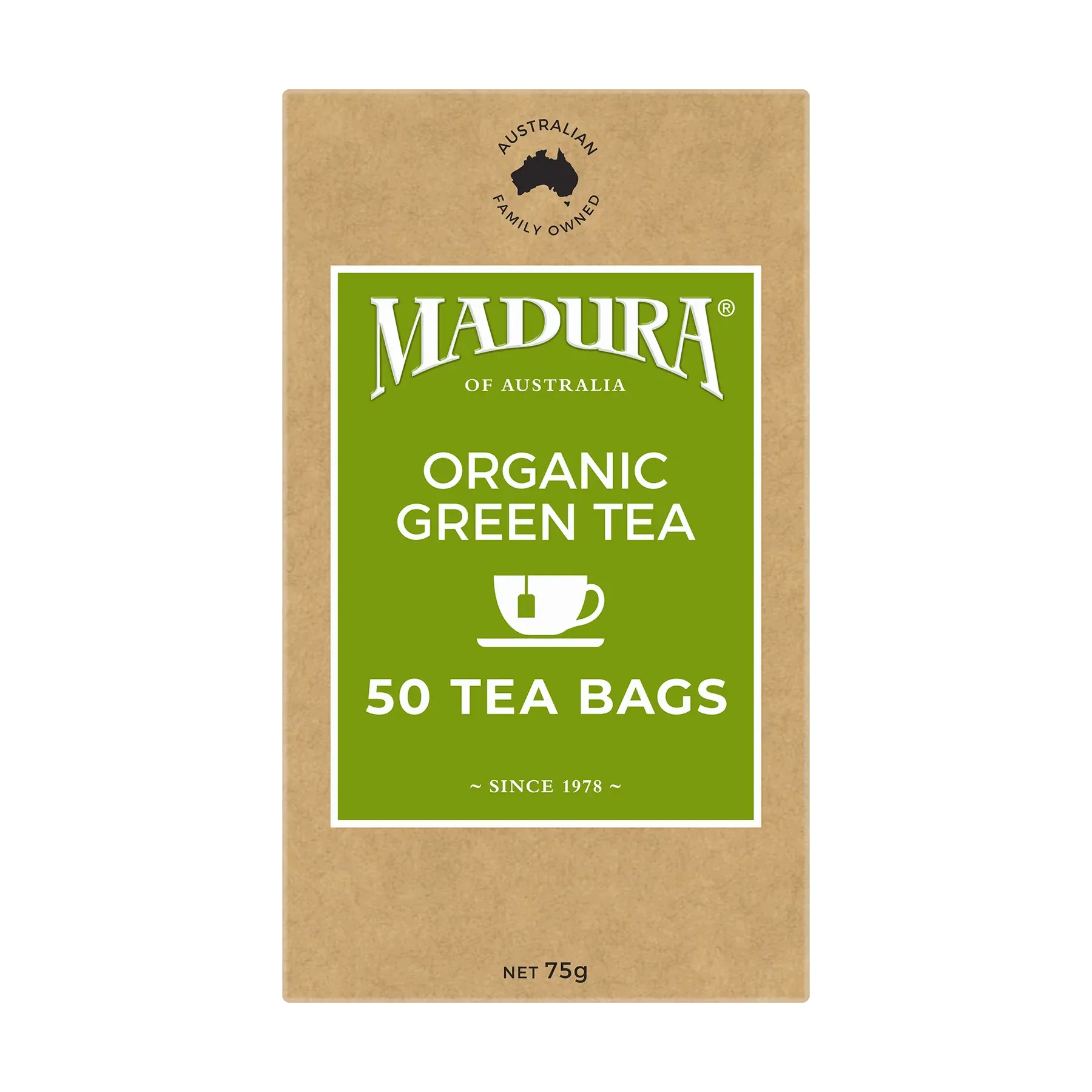 Organic Green 50 Tea Bags