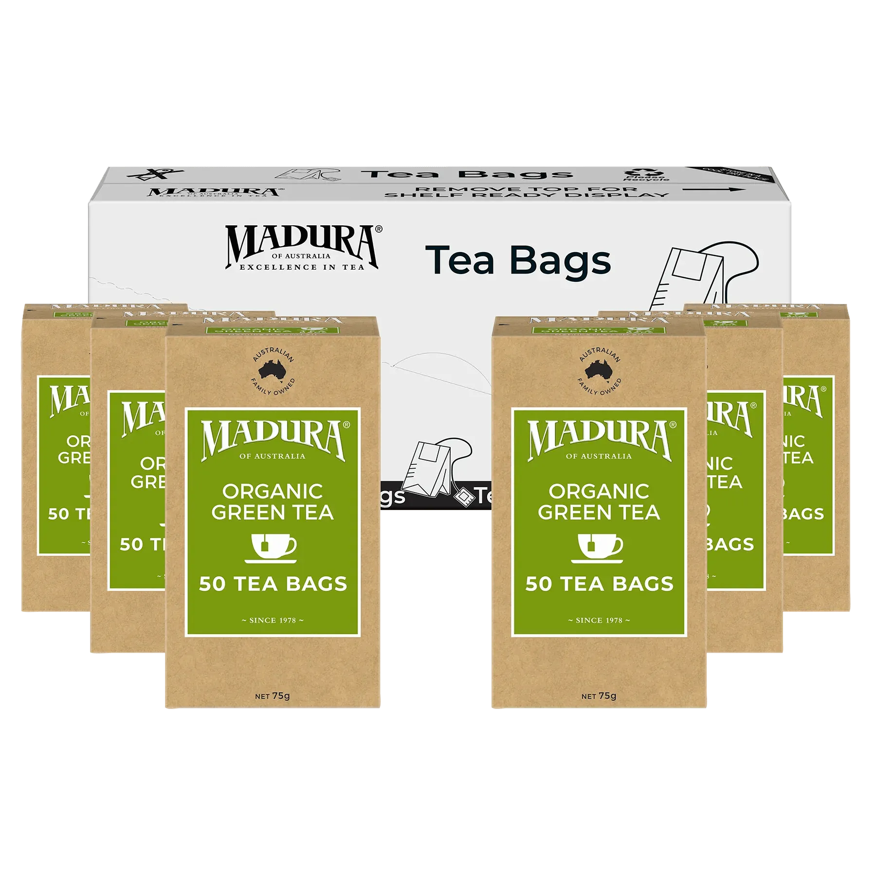Organic Green 50 Tea Bags