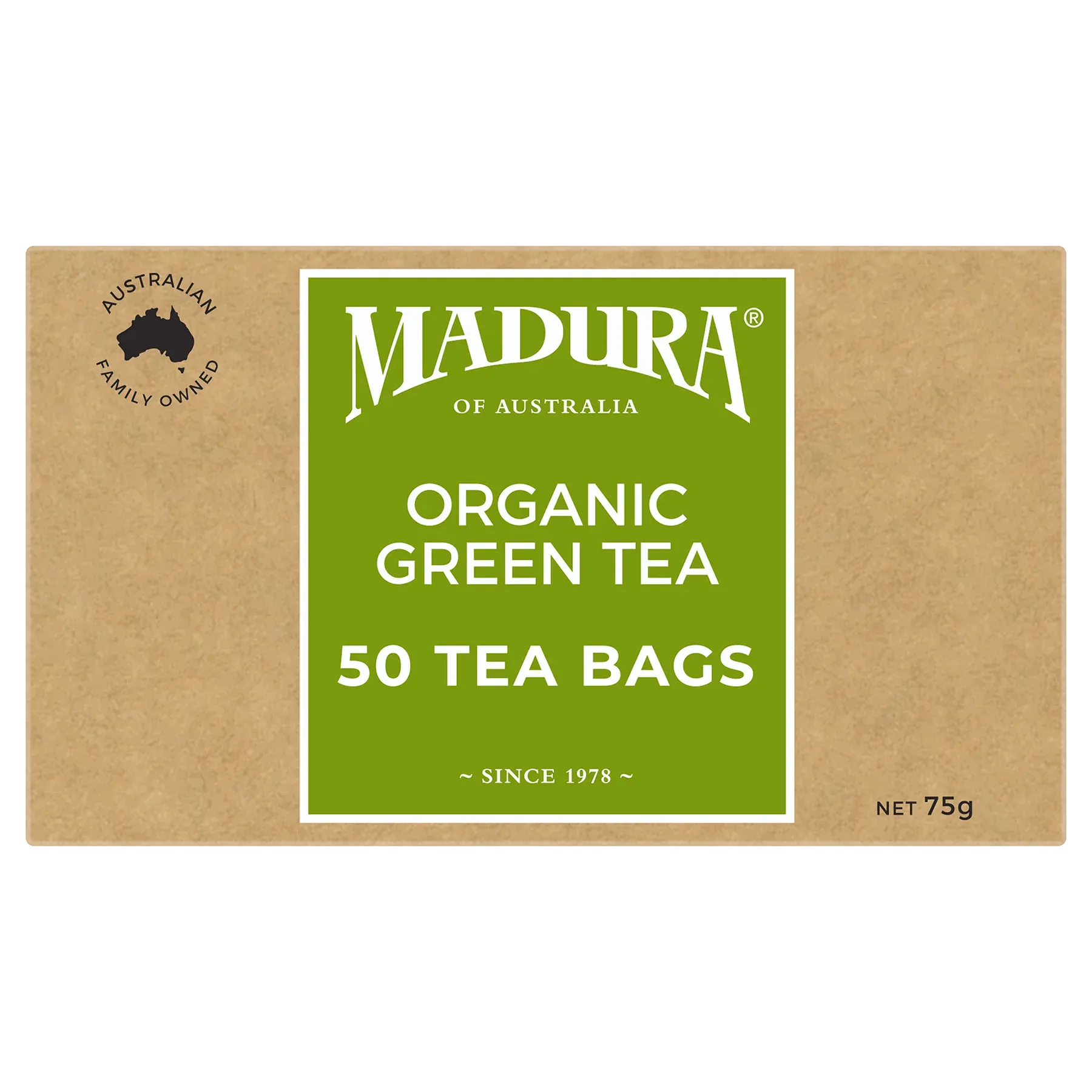 Organic Green 50 Tea Bags