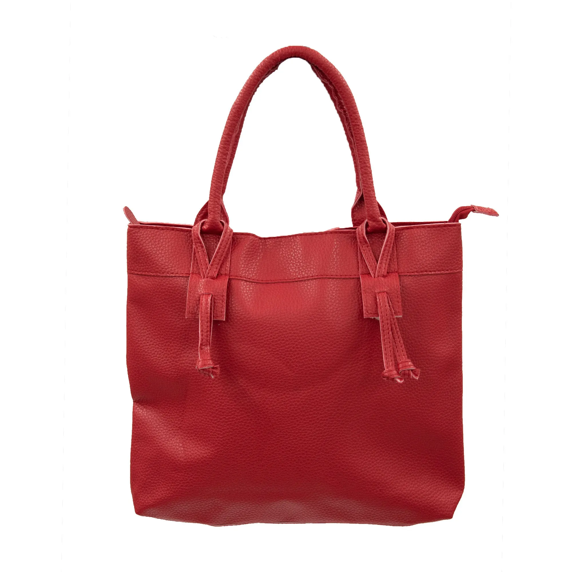 PEBBLE GRAIN HOUSTON HANDBAG PREPACK 12PCS