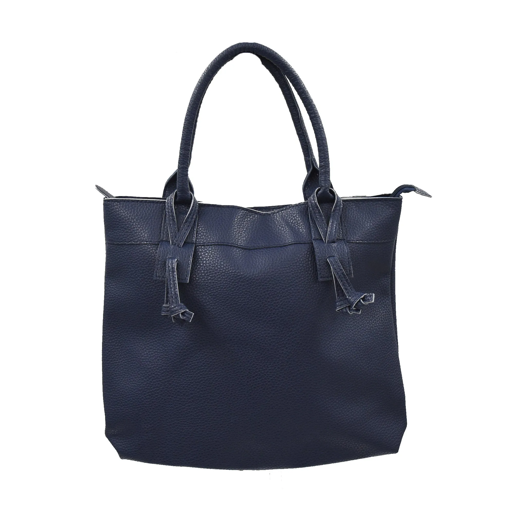 PEBBLE GRAIN HOUSTON HANDBAG PREPACK 12PCS