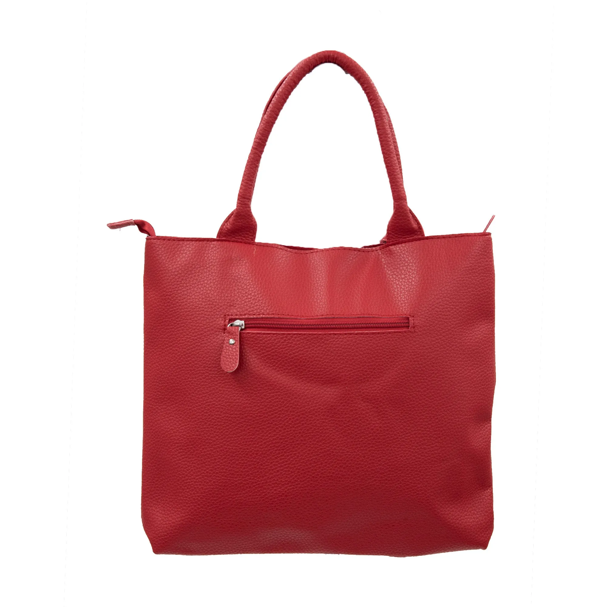 PEBBLE GRAIN HOUSTON HANDBAG PREPACK 12PCS