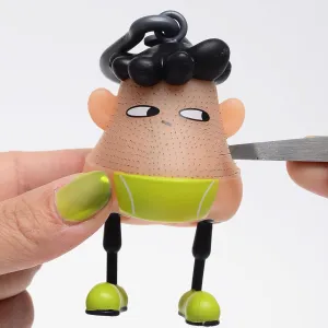 Peekaboo Fun Hair Pulling Fidget Toys,Trichotillomania Pop Fidget Toys,Gag Novelty, Stress Relief Toy Hair Pulling,Anti Anxiety Venting Novelty Toys for Kids Classroom Birthday Party Favors