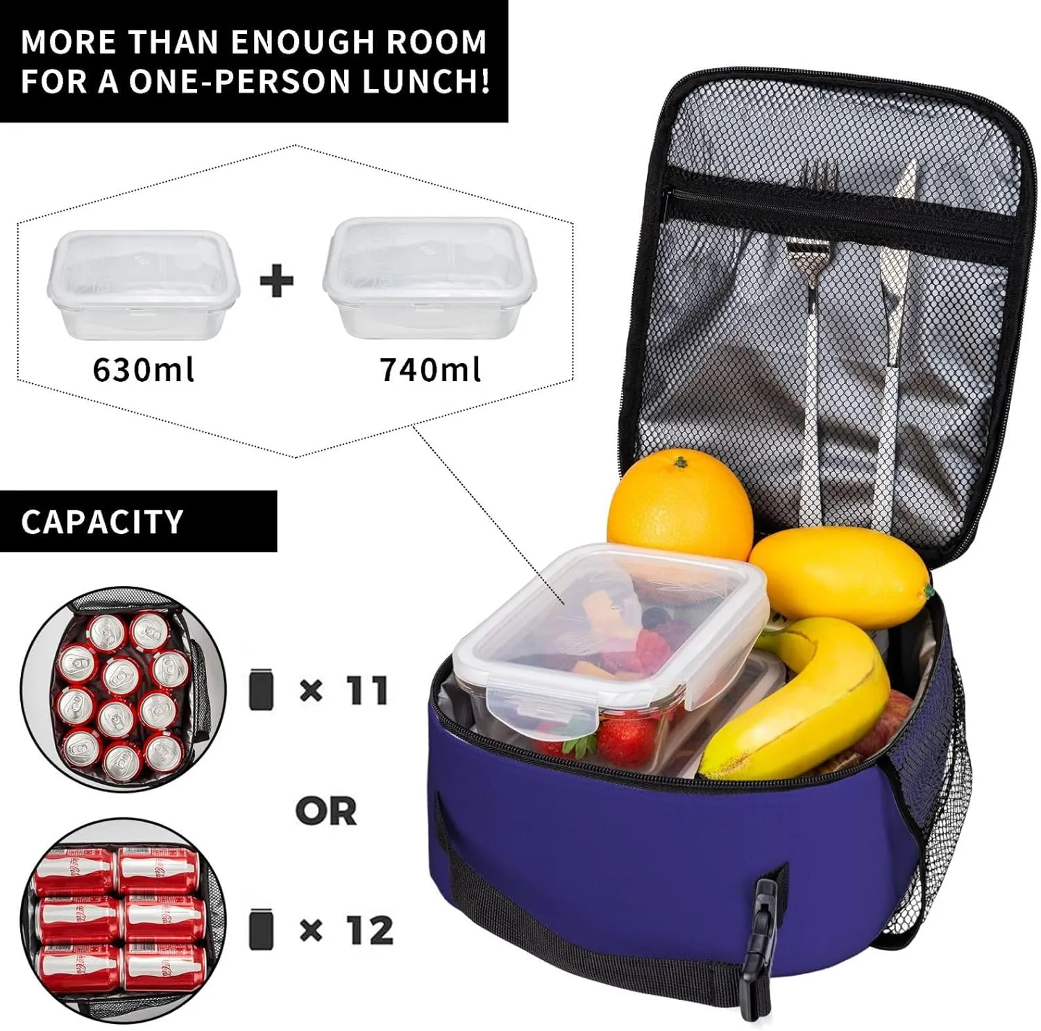 Personalized Baltimore Lunch Bag for Men Women, Custom Any Name and Number Lunch Bags, Customized Insulated Lunch Box Tote Bags for Work Picnic Travel