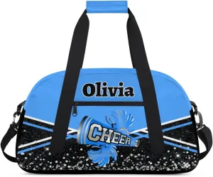 Personalized Cheer Bag Sport Duffel Bag Dance Bag for Girl Gifts, Overnight Duffel Bags Cheerleader for Kids Personalized Gymnastics Duffel Bag Cheerleading Gifts