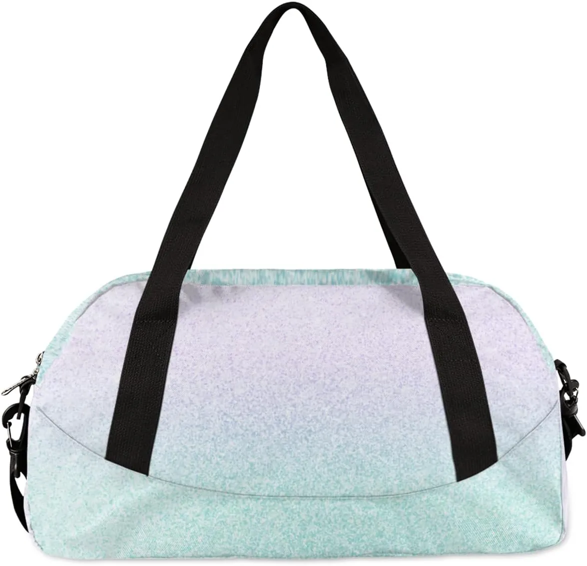 Personalized Dance Bag Gym Bag for Girl, Custom Sport Duffel Bag Weekender Bags Travel Duffel Bag Gymnastics Purple