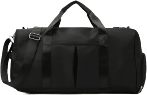 Personalized Gym Bag - Custom Duffle Bag for Men and Women (Black)