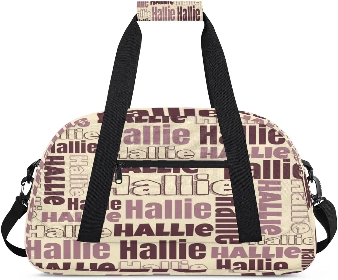 Personalized Gym Bag Duffel Bag for Girls Boys, Custom Cheerleader Bag Overnight Bags for Gymnastics Travel Sport Dance Monogrammed Name