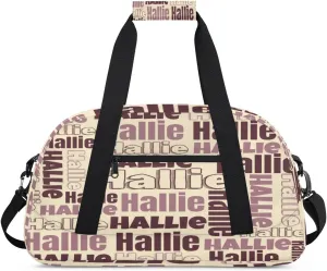 Personalized Gym Bag Duffel Bag for Girls Boys, Custom Cheerleader Bag Overnight Bags for Gymnastics Travel Sport Dance Monogrammed Name