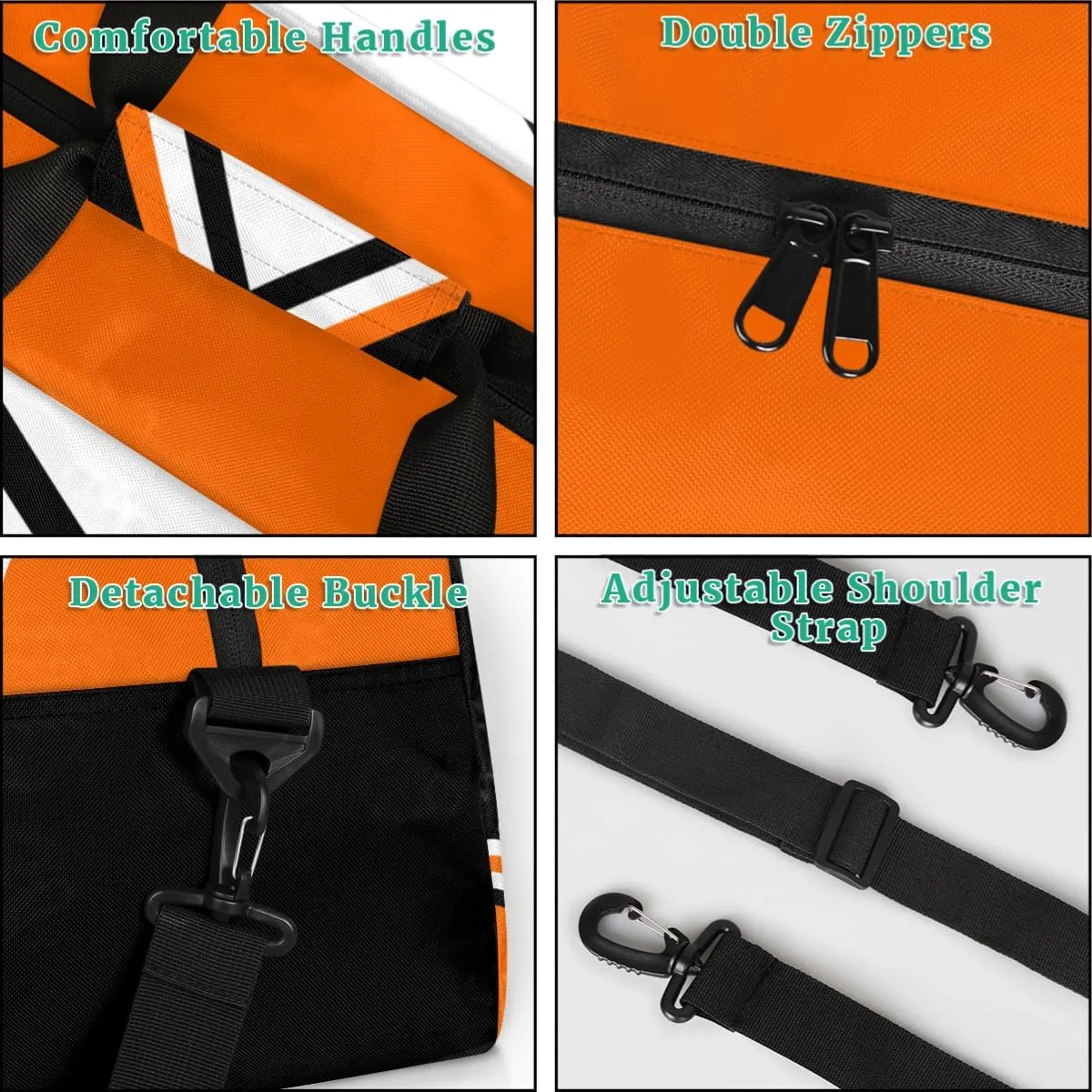 Personalized Gym Bag Duffel Bag for Girls, Custom Cheerleader Bag Overnight Bags for Gymnastics Travel Weekender Practice Cheering Horn