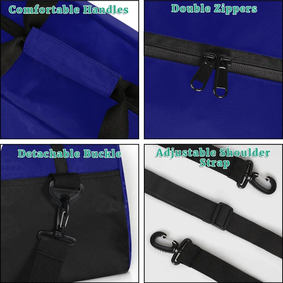 Personalized Gym Bag for Women Men, Custom Duffel Bag with Name, Small Sports Bag Travel Carry On Weekender Bags, Navy Blue