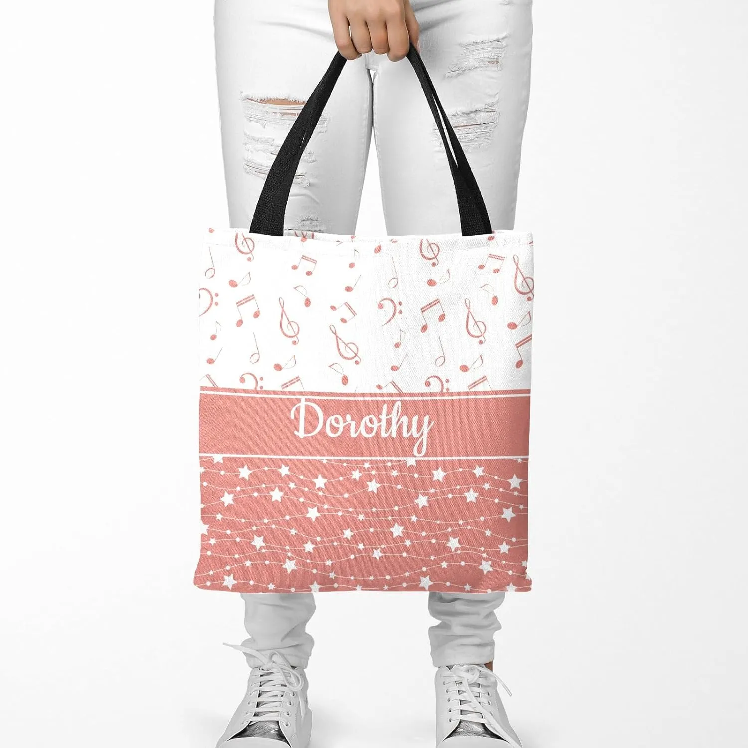 Personalized Lightweight Commuter Bags, Eco-friendly Shopping Bags, Tote Canvas Bags