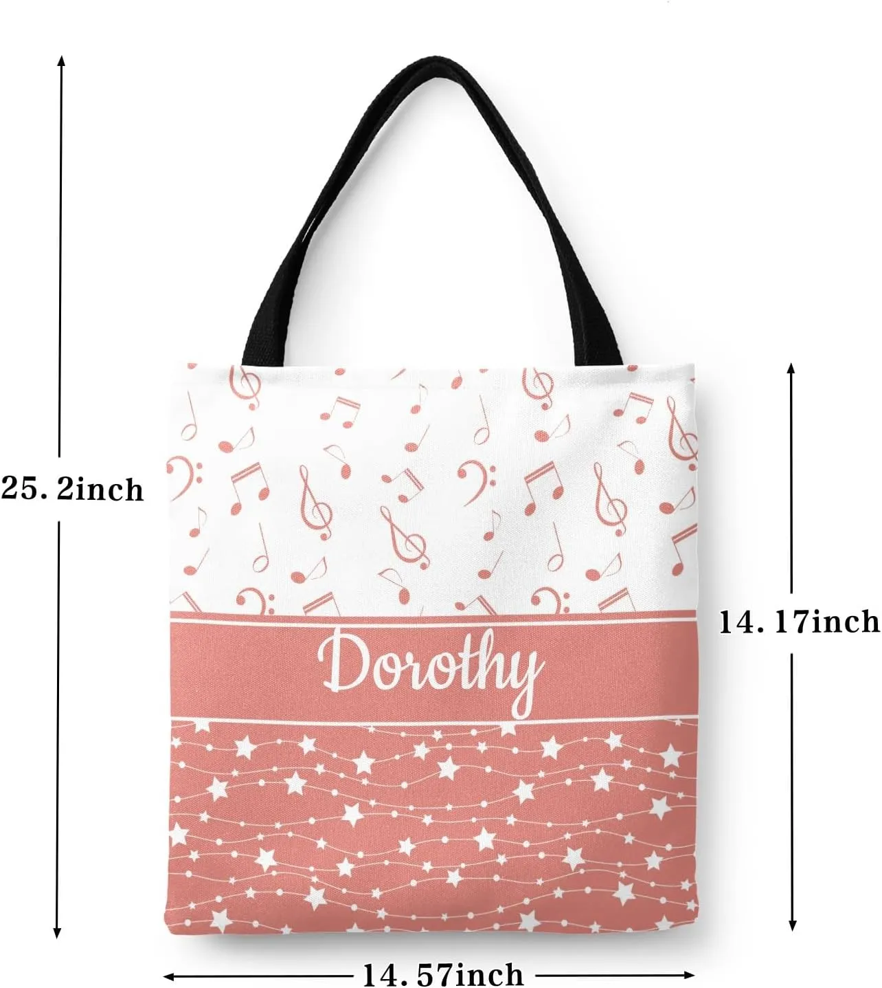 Personalized Lightweight Commuter Bags, Eco-friendly Shopping Bags, Tote Canvas Bags
