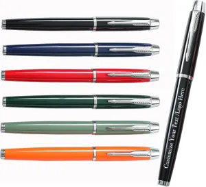 Personalized Pens with Logo Text, Personalized Custom Pens Engraving Pen Gift Custom Pen for Office School Business