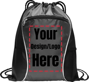 Personalized Promotional Items with Your Logo - Custom Backpack Cinch Swag Drawstring Bag