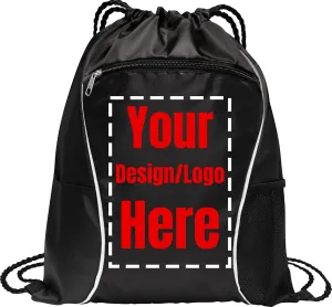 Personalized Promotional Items with Your Logo - Custom Backpack Cinch Swag Drawstring Bag