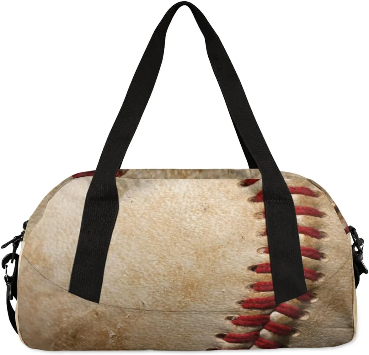Personalized Sport Duffle Bag for Boys Girls, Custom Baseball Theme 1 Kids Duffle Bag Gym Bag with Name, Travel Duffel Bag Overnight Weekender Bag, Customized Kids Gifts