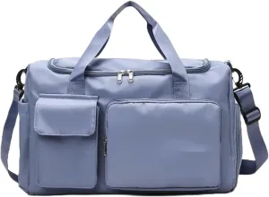 Personalized Sports Bag - Custom Gym Bag, Cheer Bag, Weekender Bag, Duffle Bags Personalized for Men, Women - Personalized Duffel Bag with Name (Light Green)