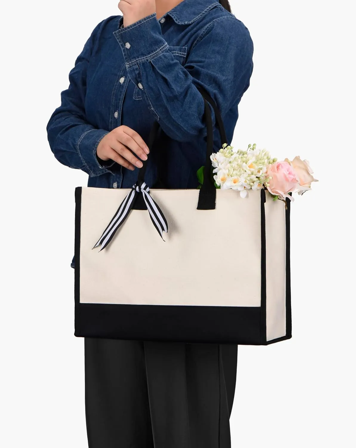 Personalized Teacher Gift, Custom Teacher Tote Bag, Custom Name Teacher Bag, Teacher Appreciation Gift, Gift for Teacher (Two-Color Tote Bag, Design 07)