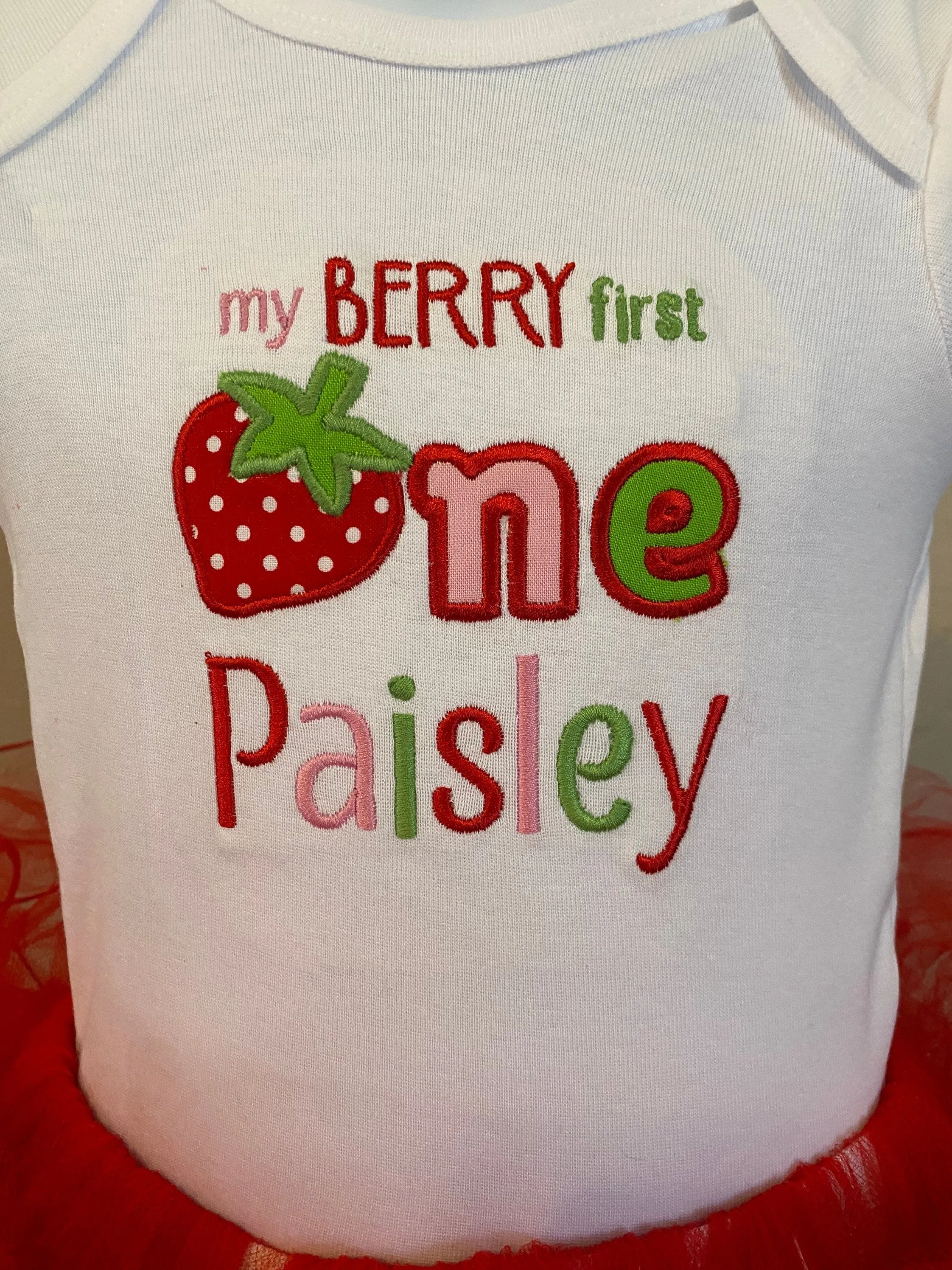 Personalized Tutu Dress Little Girl Baby 1st Birthday Outfit Custom Name Text Onesie Red Comfy Tutu Skirt Princess Dress