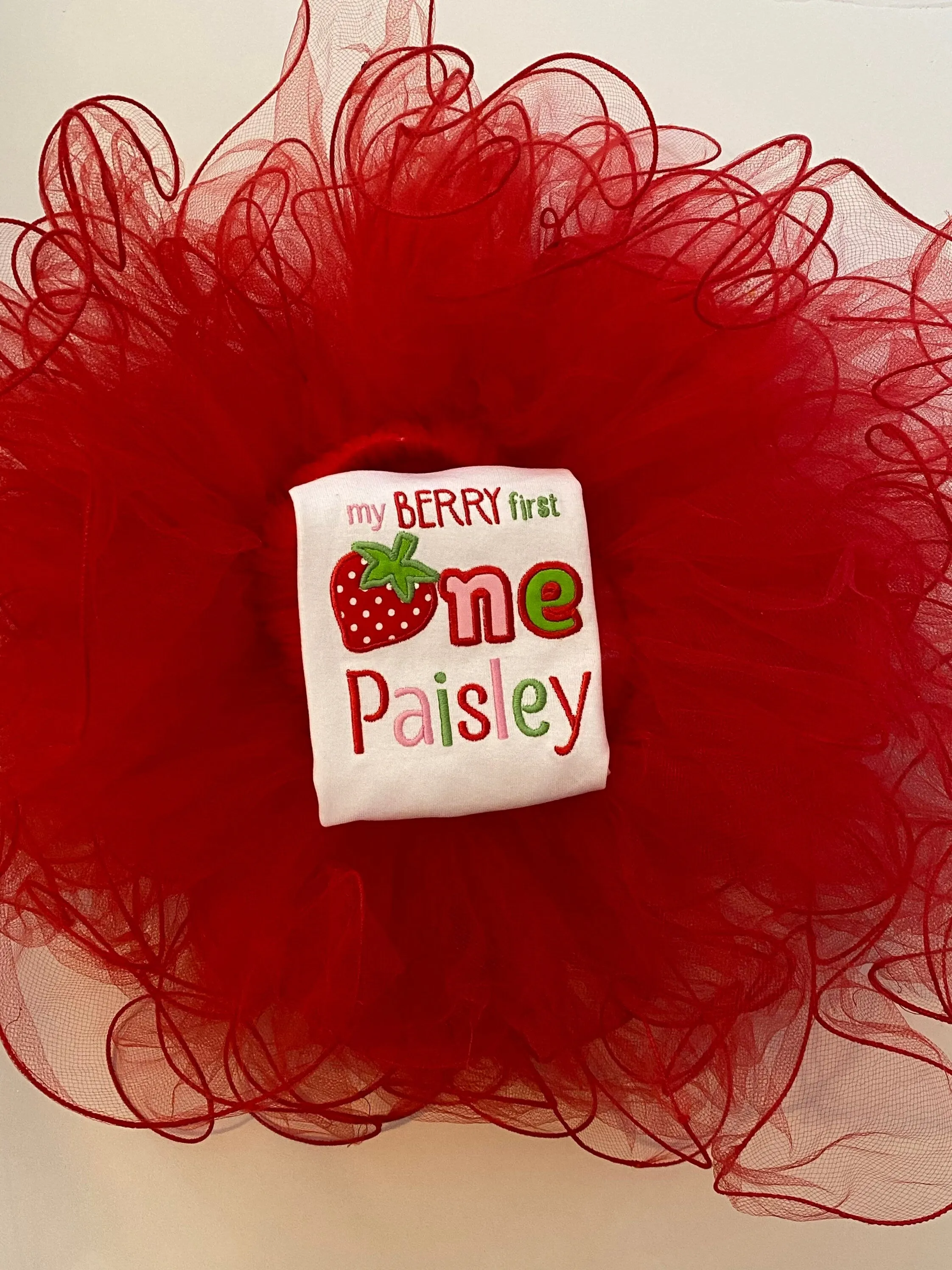 Personalized Tutu Dress Little Girl Baby 1st Birthday Outfit Custom Name Text Onesie Red Comfy Tutu Skirt Princess Dress