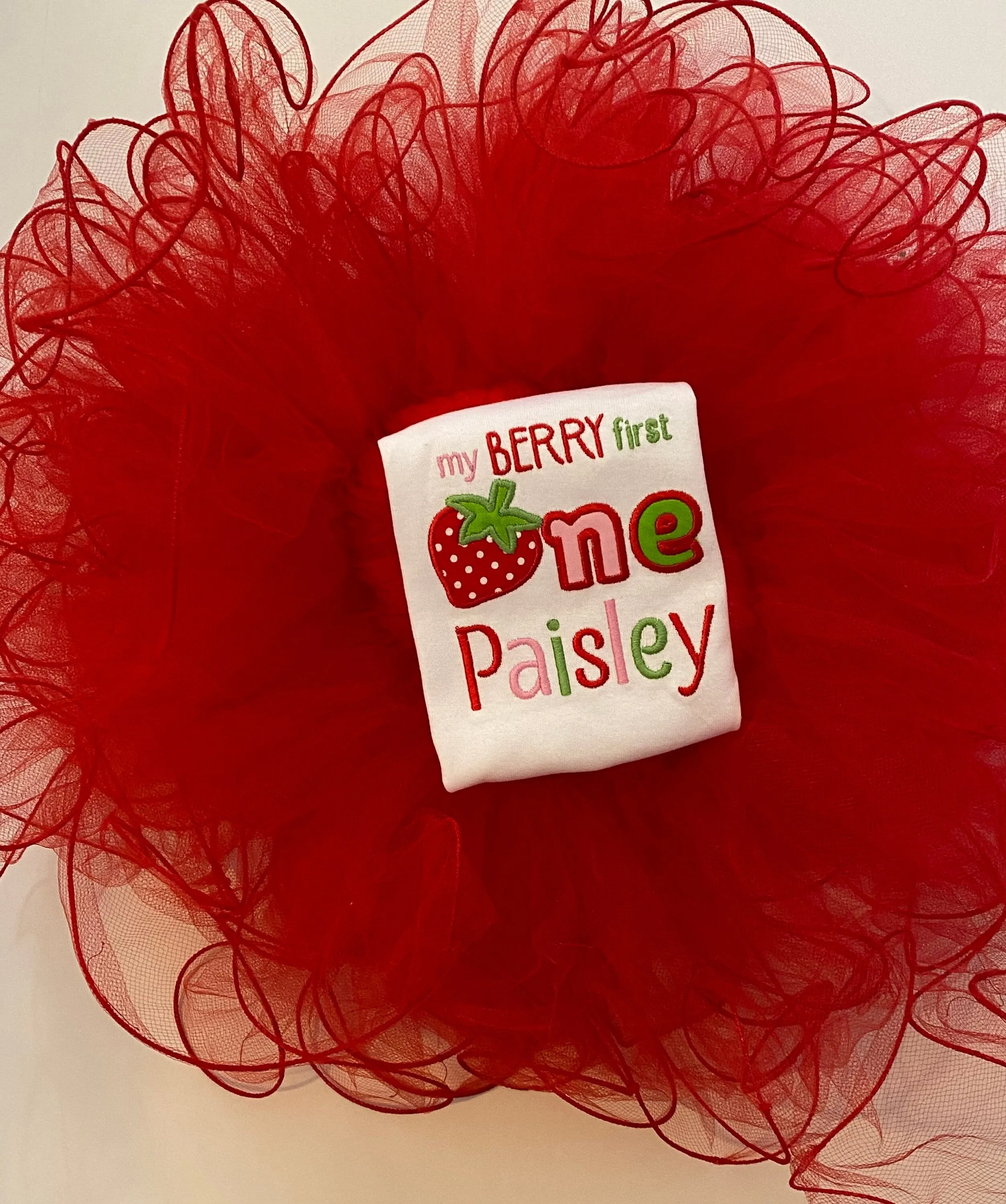 Personalized Tutu Dress Little Girl Baby 1st Birthday Outfit Custom Name Text Onesie Red Comfy Tutu Skirt Princess Dress