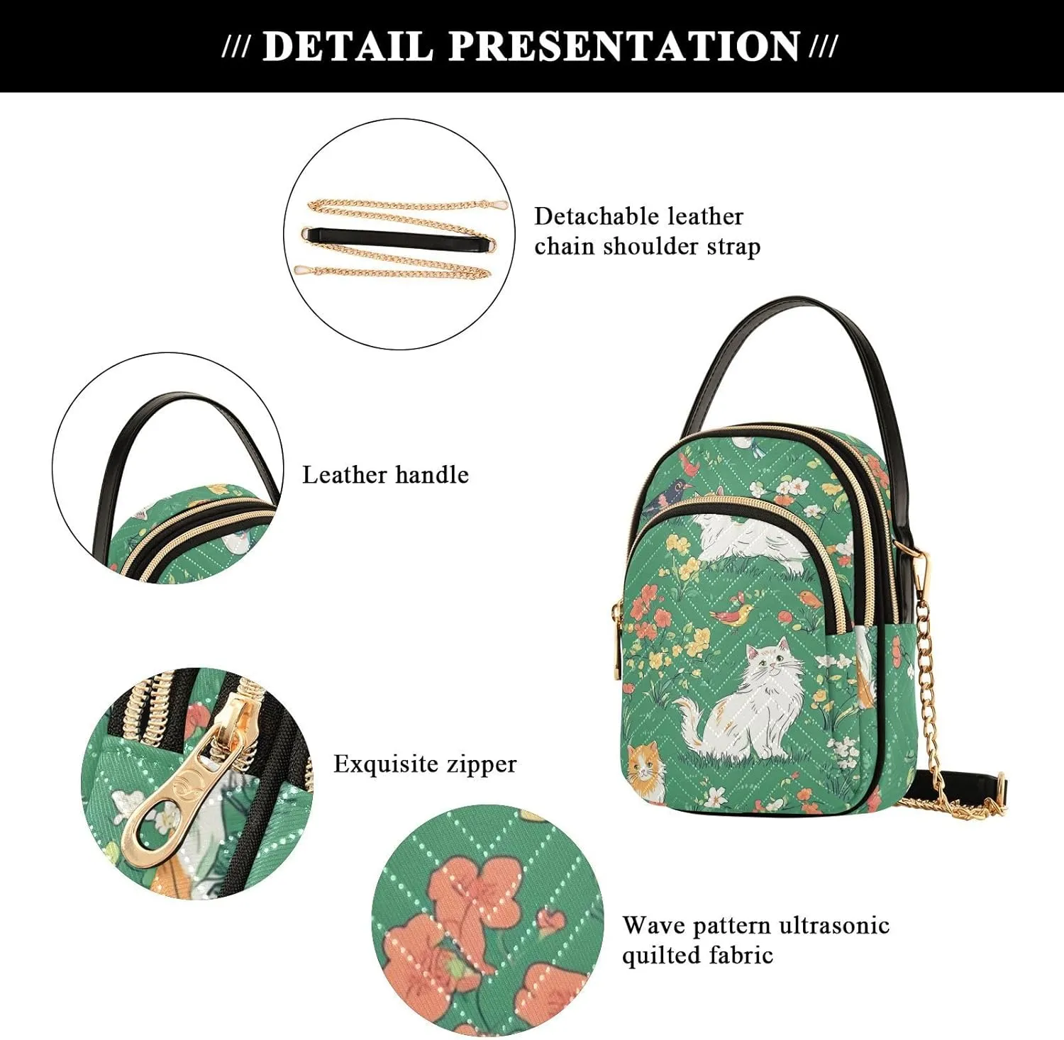 Phone Purse Women Small Cell Wallet Crossbody Bags Women's Crossbody Handbags Mini Shoulder Bag
