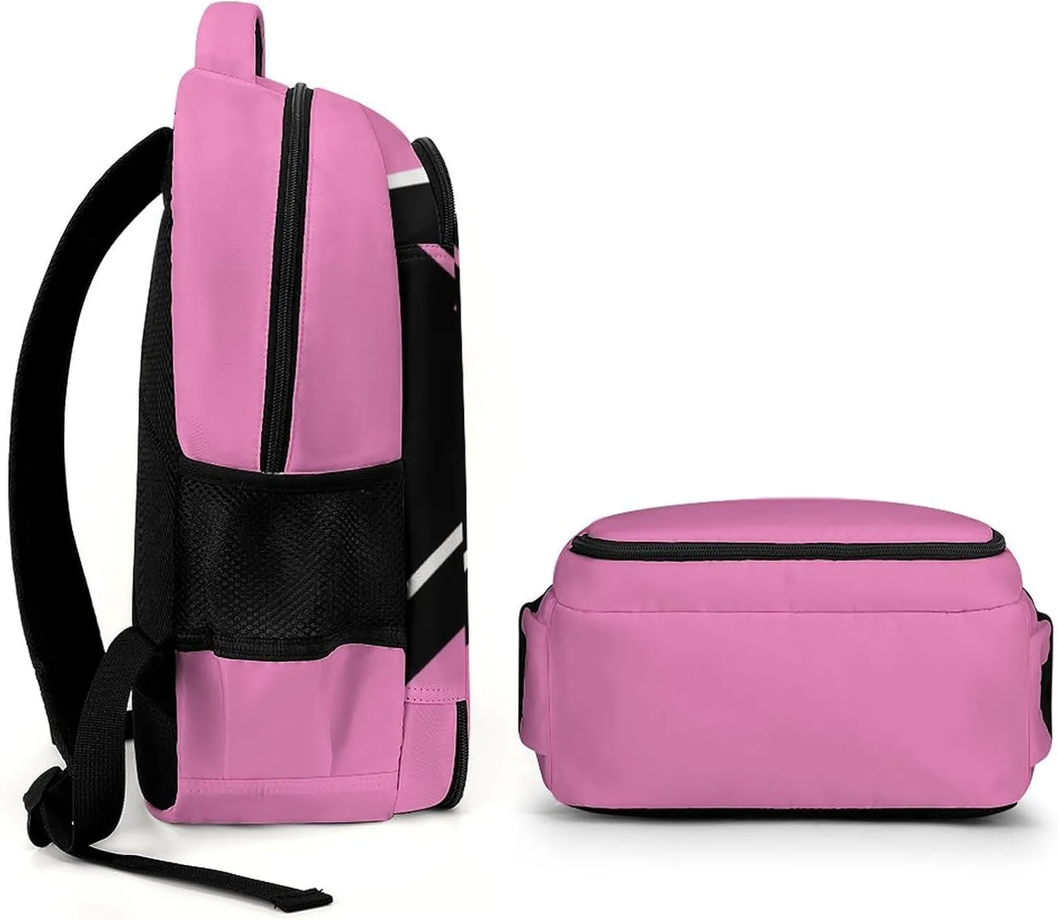 Pink Cheerleader School Backpack Custom Personalized with Name for Travel Daypack Sport Laptop Bag