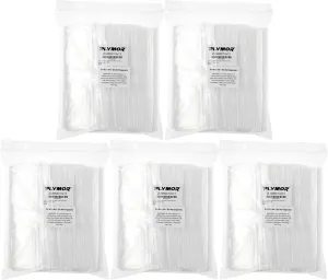 Plymor 10" x 13" (Pack of 500), 4 Mil Heavy Duty Zipper Reclosable Plastic Bags