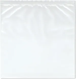 Plymor 16" x 16" (Pack of 50), 4 Mil Heavy Duty Zipper Reclosable Plastic Bags