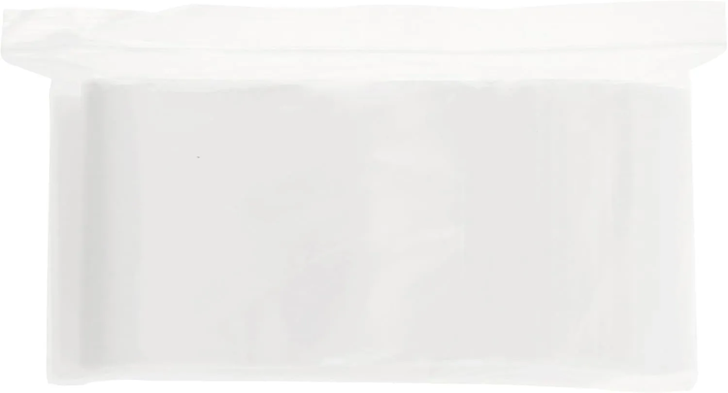 Plymor 4" x 12" (Pack of 100), 4 Mil Heavy Duty Zipper Reclosable Plastic Bags