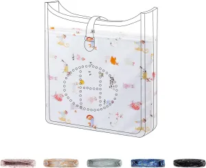 Purse Organizer Insert For Evelyne TPM/PM/GM/TGM, Lightweight Bag Shaper Liner, Soft Luxury Handbag Tote Inner Bag (PM-29,Cat Paradise)