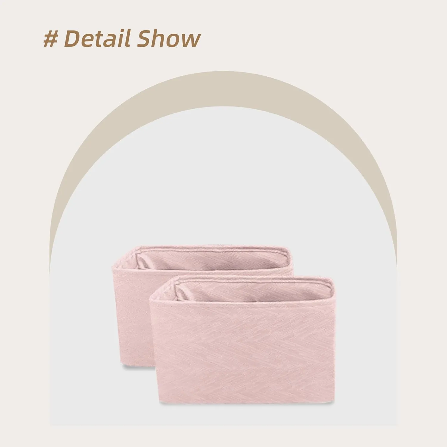 Purse Organizer Insert For LV Neonoe BB/MM/New Neonoe Bags, Lightweight Bag Shaper Liner, Soft Women Luxury Handbag Tote Inner Bag(Neonoe BB,Pink)