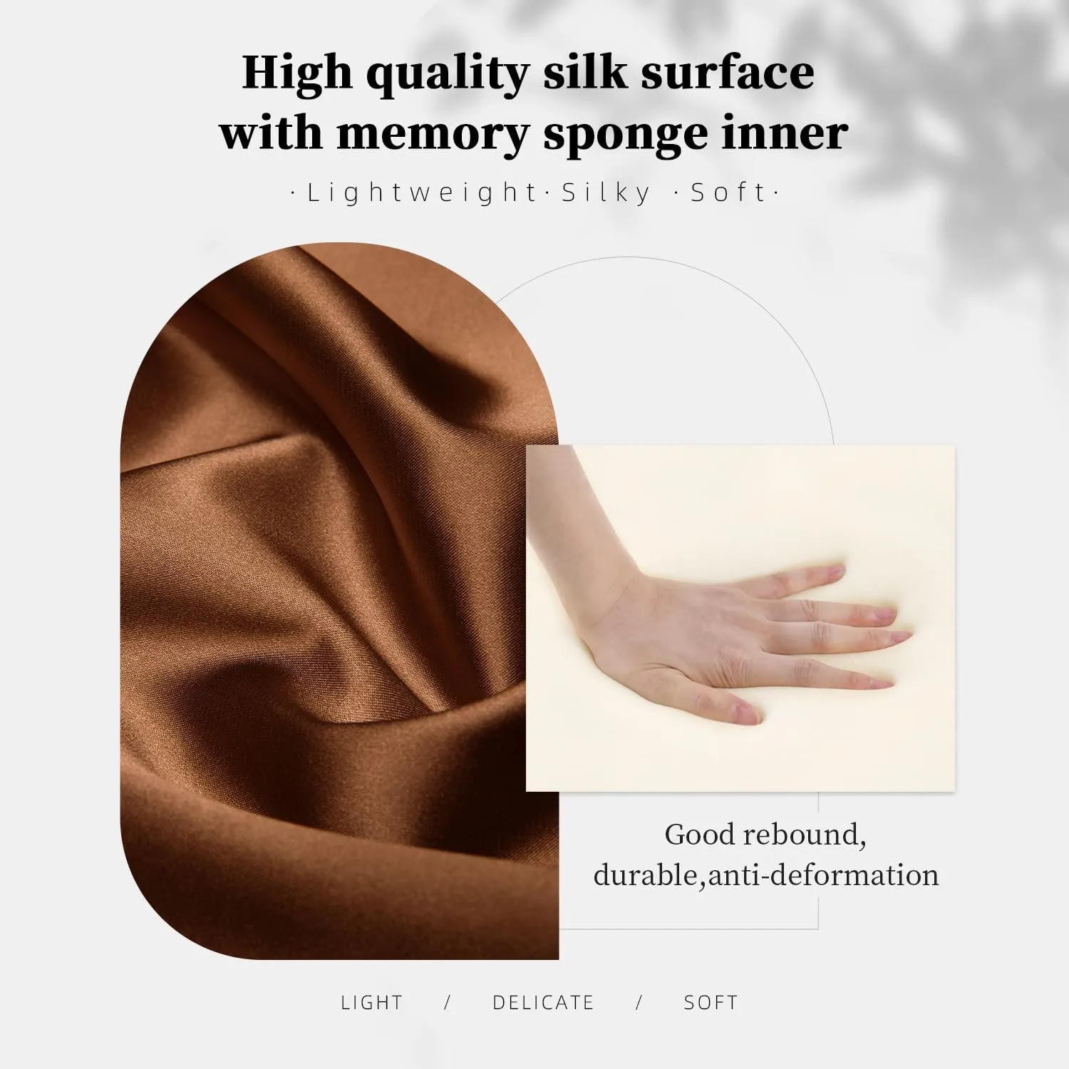 Purse Pillow Insert Compatible with Kelly Bags, Handbag Filler with Soft Satins for Luxury Bags, Soft Purse Inner Pillow with Memory Foam for Handbag Storage (gold, KE 25 Sellier)
