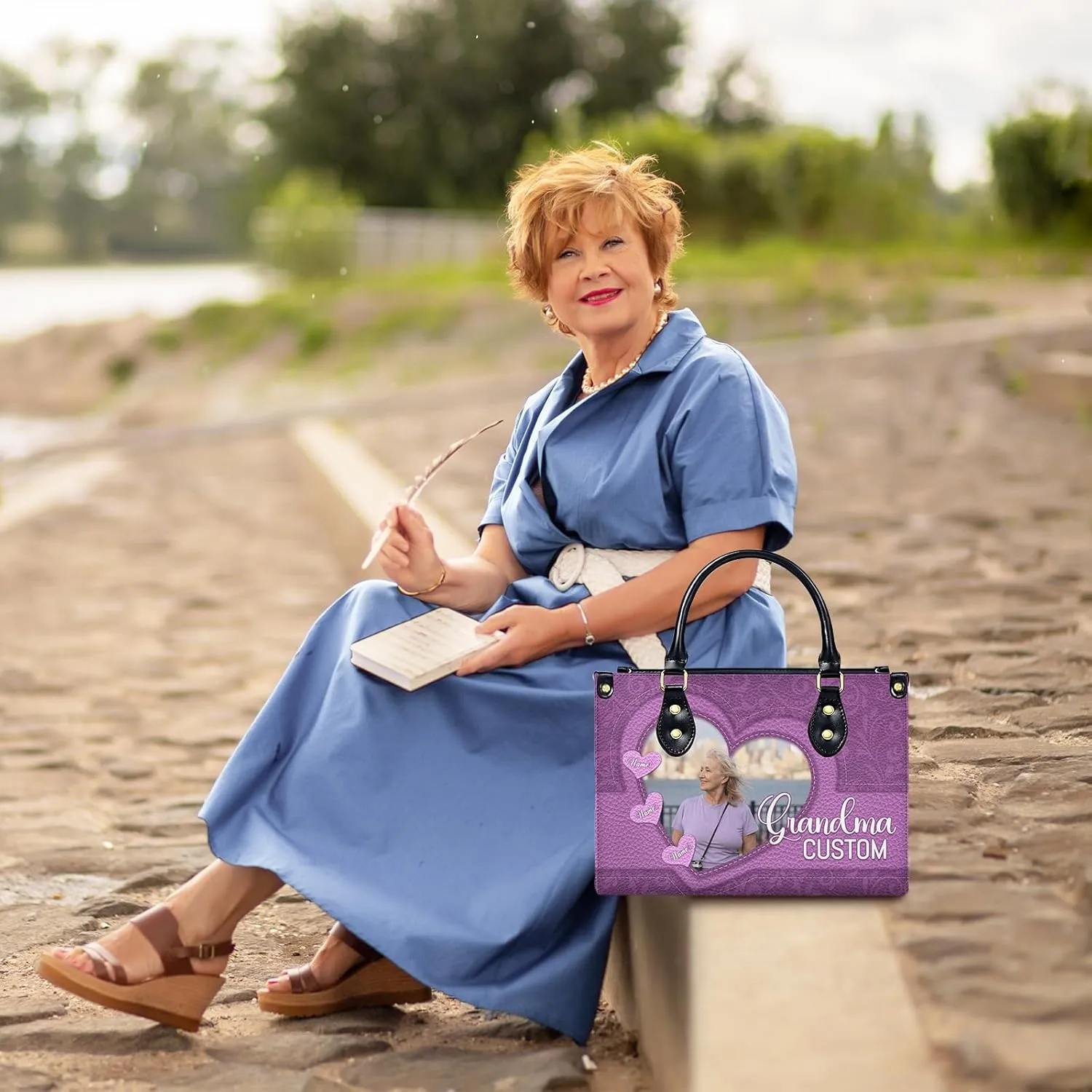 Purses for Women - Customized Handbags Gifts for Women Mom Friends - Tote Bags Gift for Wedding Retirement Vacation