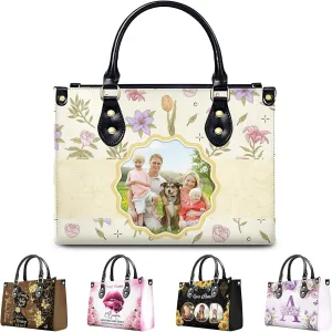 Purses for Women - Customized Handbags Gifts for Women Mom Friends - Tote Bags Gift for Wedding Retirement Vacation