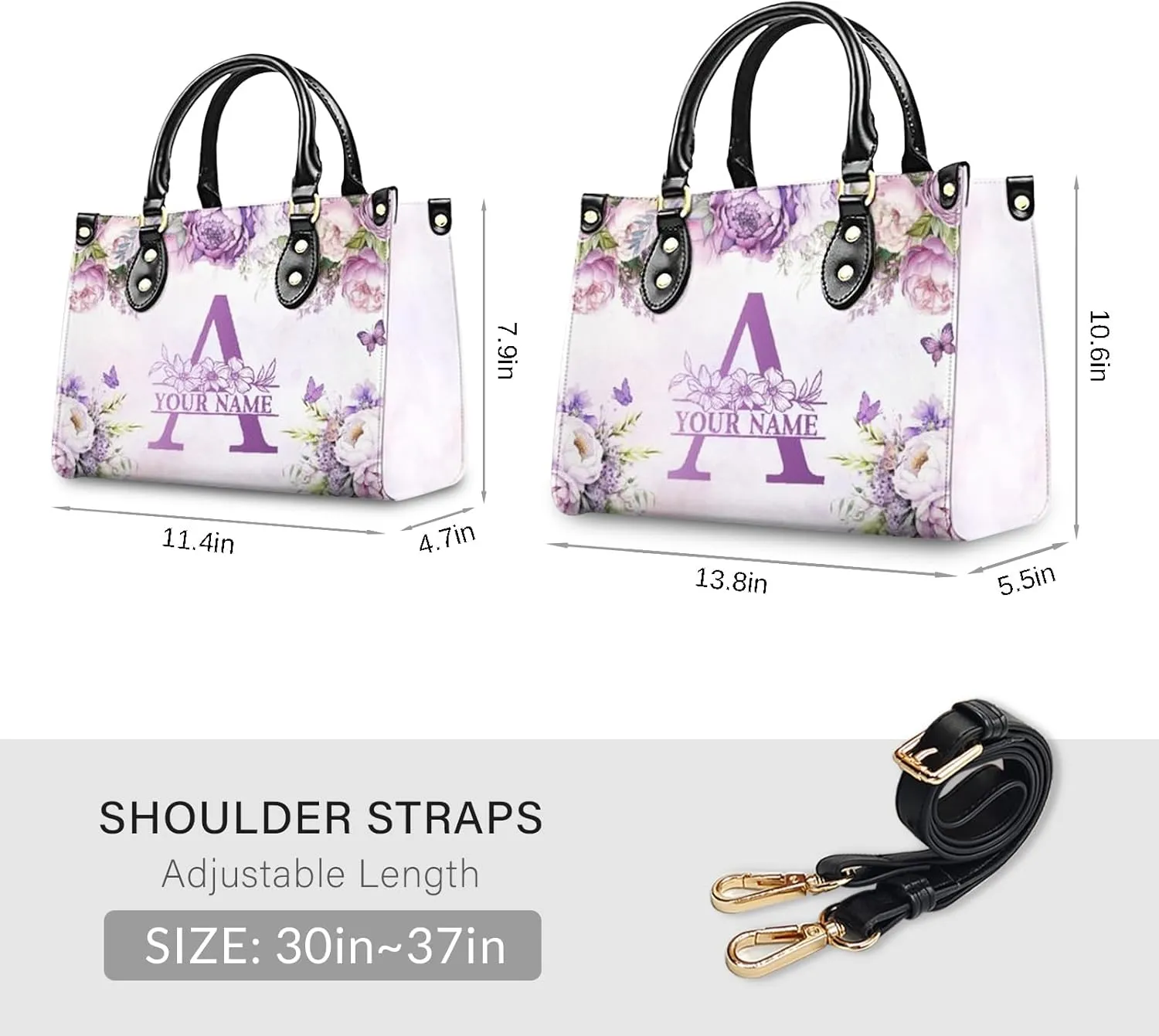 Purses for Women - Customized Handbags Gifts for Women Mom Friends - Tote Bags Gift for Wedding Retirement Vacation