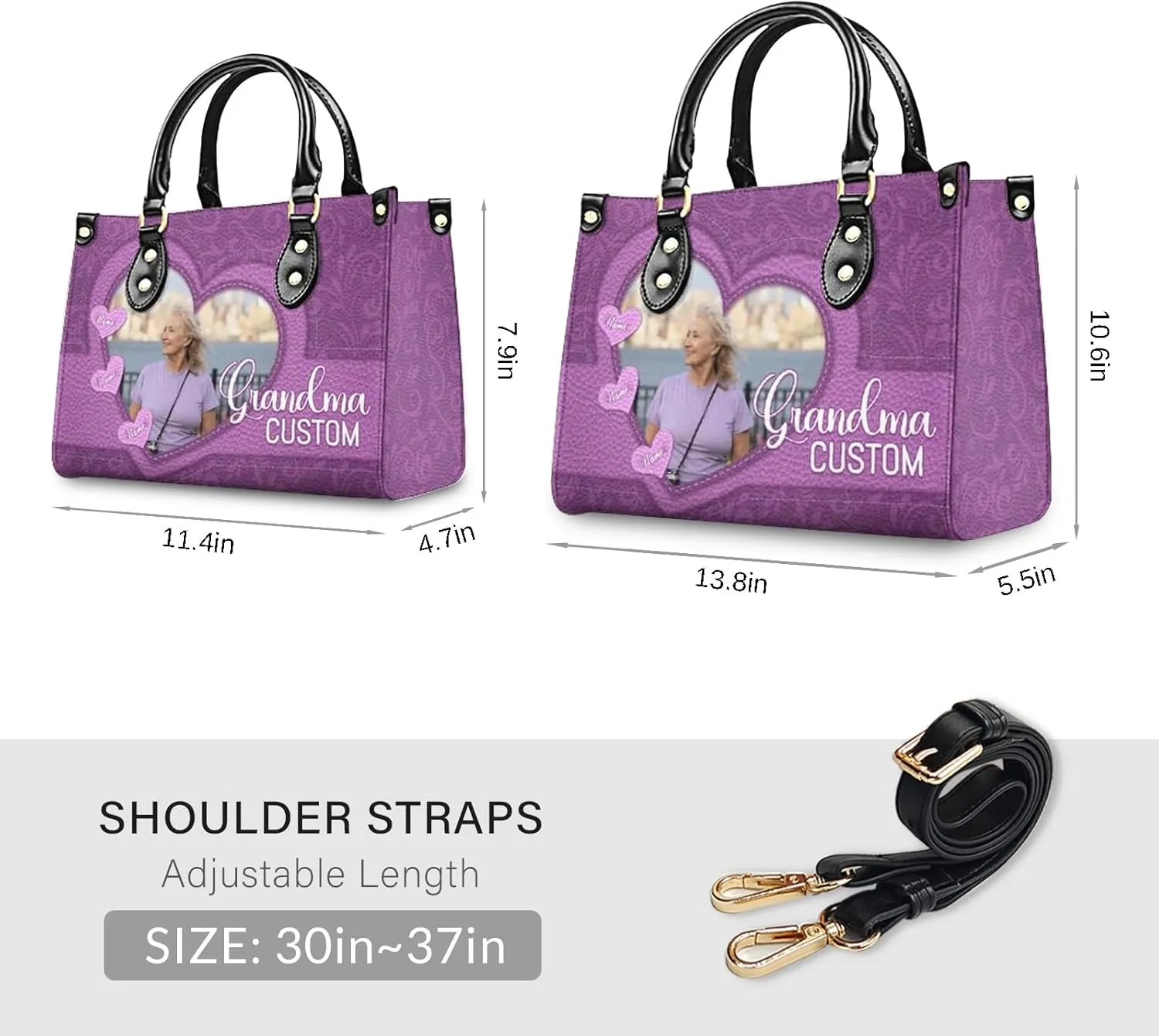 Purses for Women - Customized Handbags Gifts for Women Mom Friends - Tote Bags Gift for Wedding Retirement Vacation