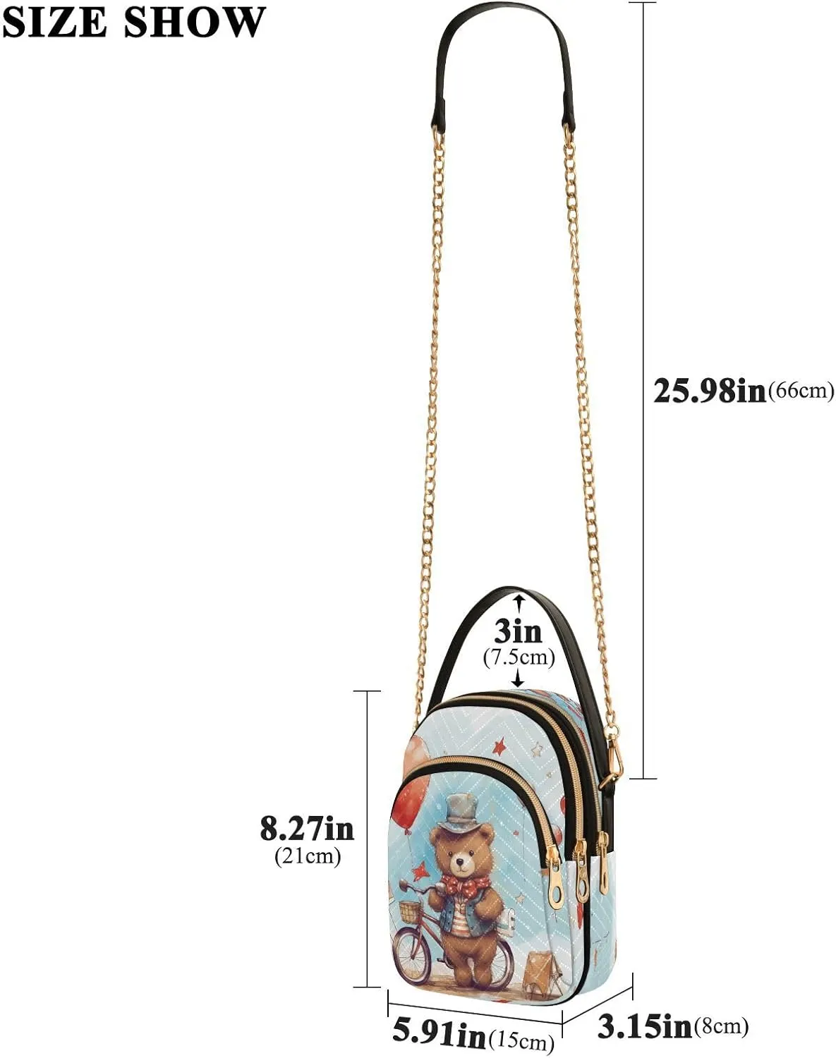 Quilted Crossbody Bags for Women,Cute Funny Panda Bear Women's Crossbody Handbags Animals Small Travel Purses Phone Bag