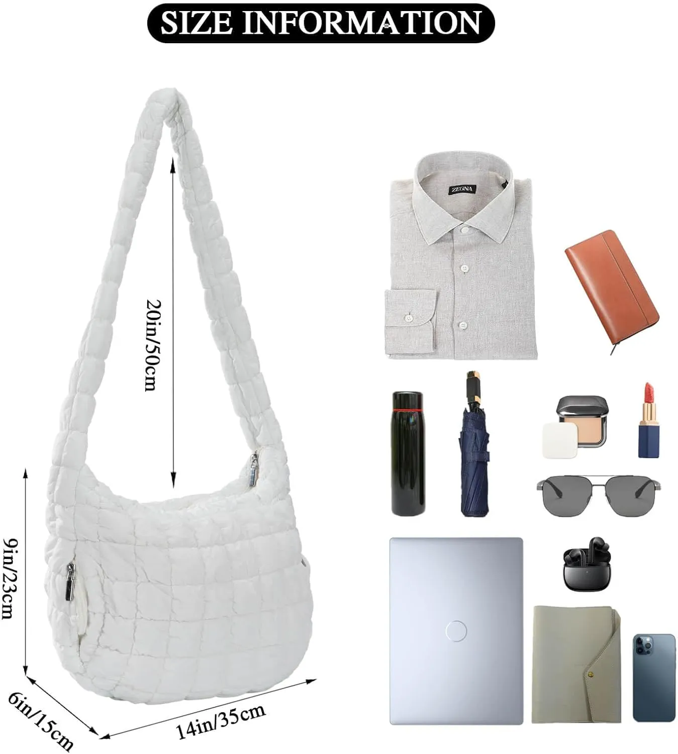 Quilted Puffer Tote Crossbody Bags for Women Bubble Puffy Purse
