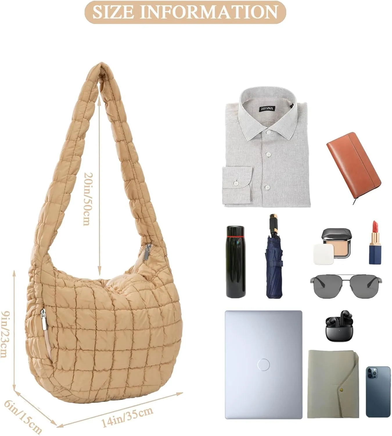 Quilted Puffer Tote Crossbody Bags for Women Bubble Puffy Purse