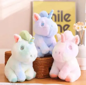 Rainbow Mane Unicorn Plush (25 cm)