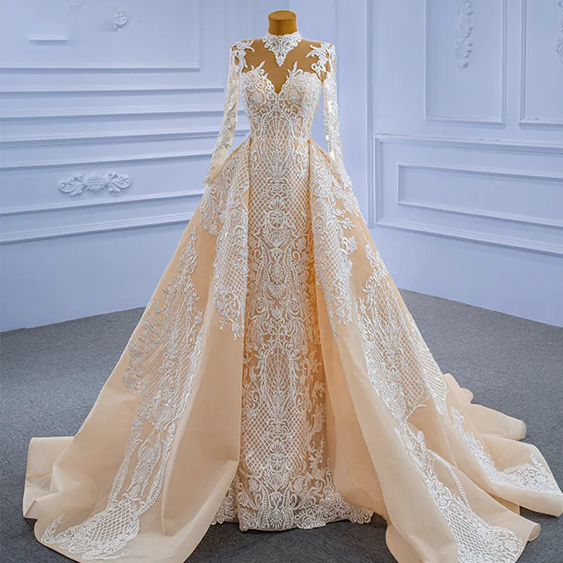 RSM 67338 New Fashion Women Lace Luxury Wedding Dress