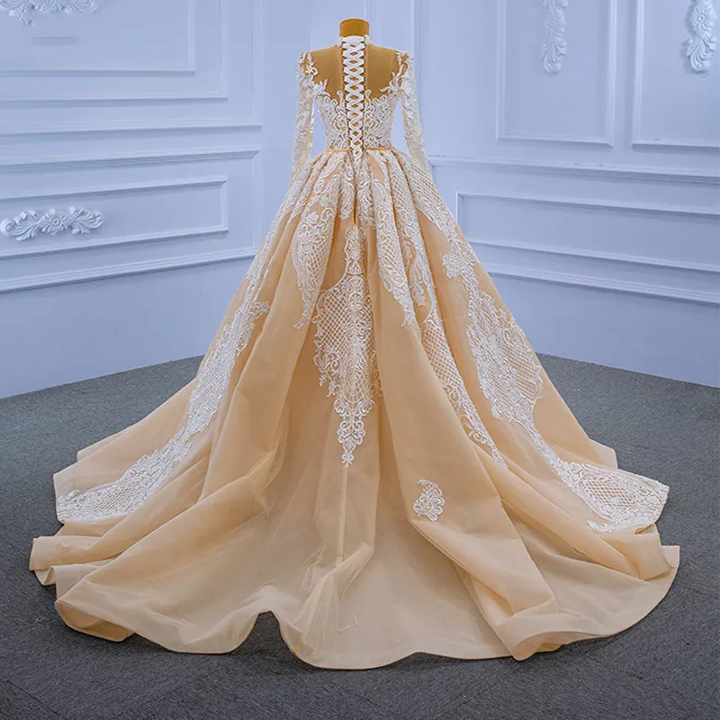 RSM 67338 New Fashion Women Lace Luxury Wedding Dress