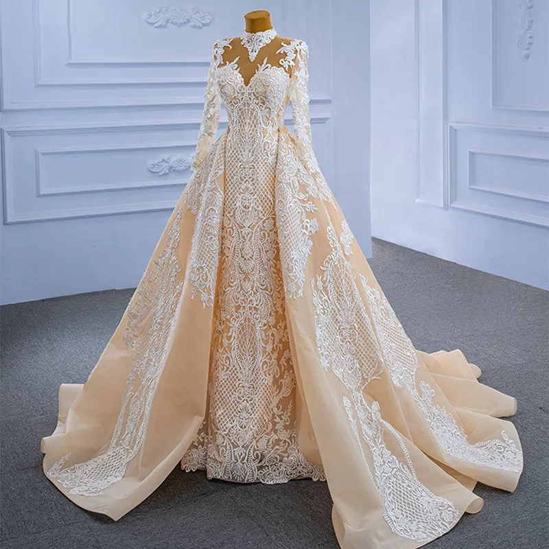 RSM 67338 New Fashion Women Lace Luxury Wedding Dress