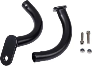 Saddle Bags Saddlebag Guard Eliminator Brackets Supports Fit For Harley Touring Electra Glide FLHT 1997-2008 (Black)