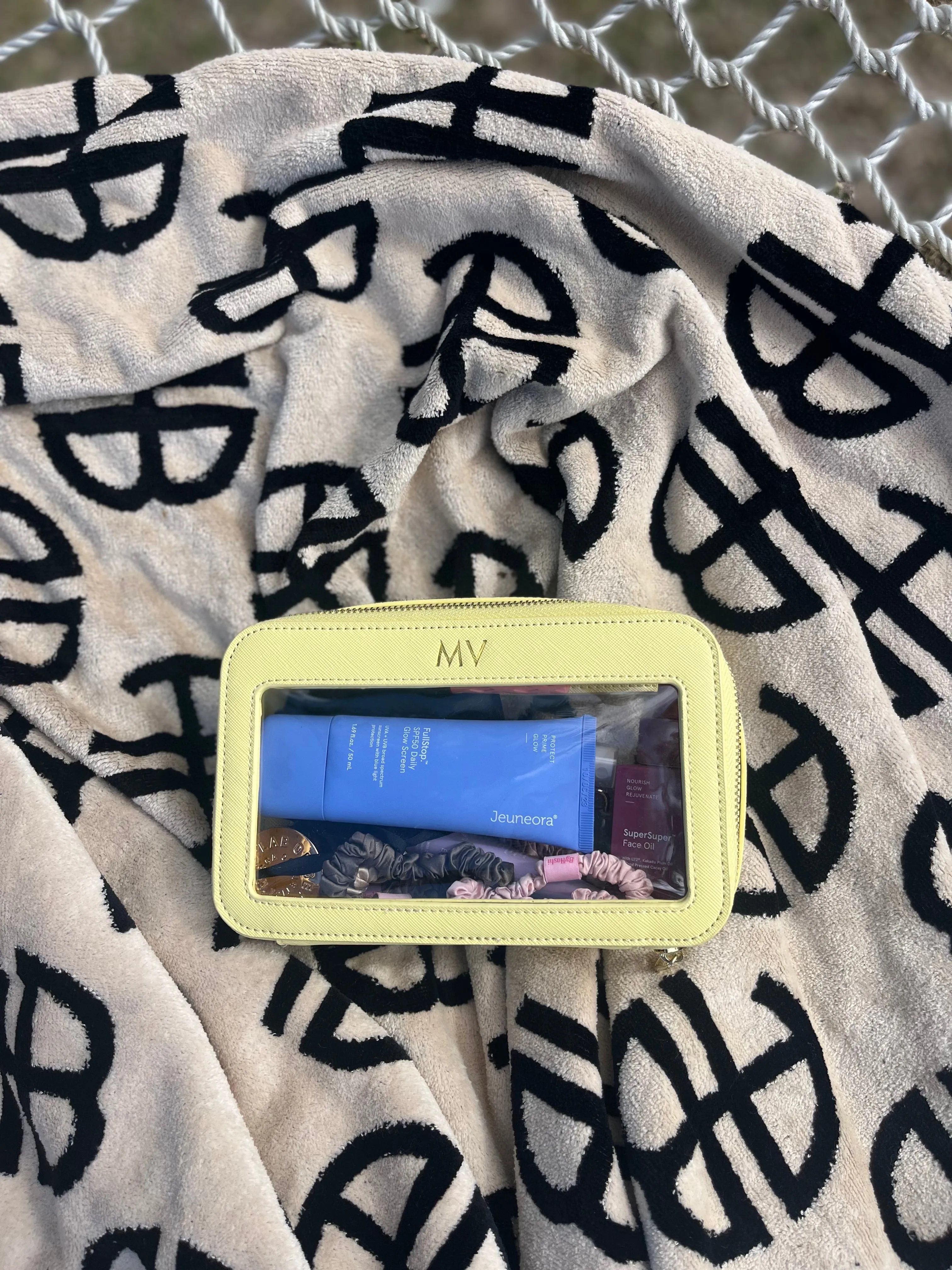 Saffiano Cosmetic Bag