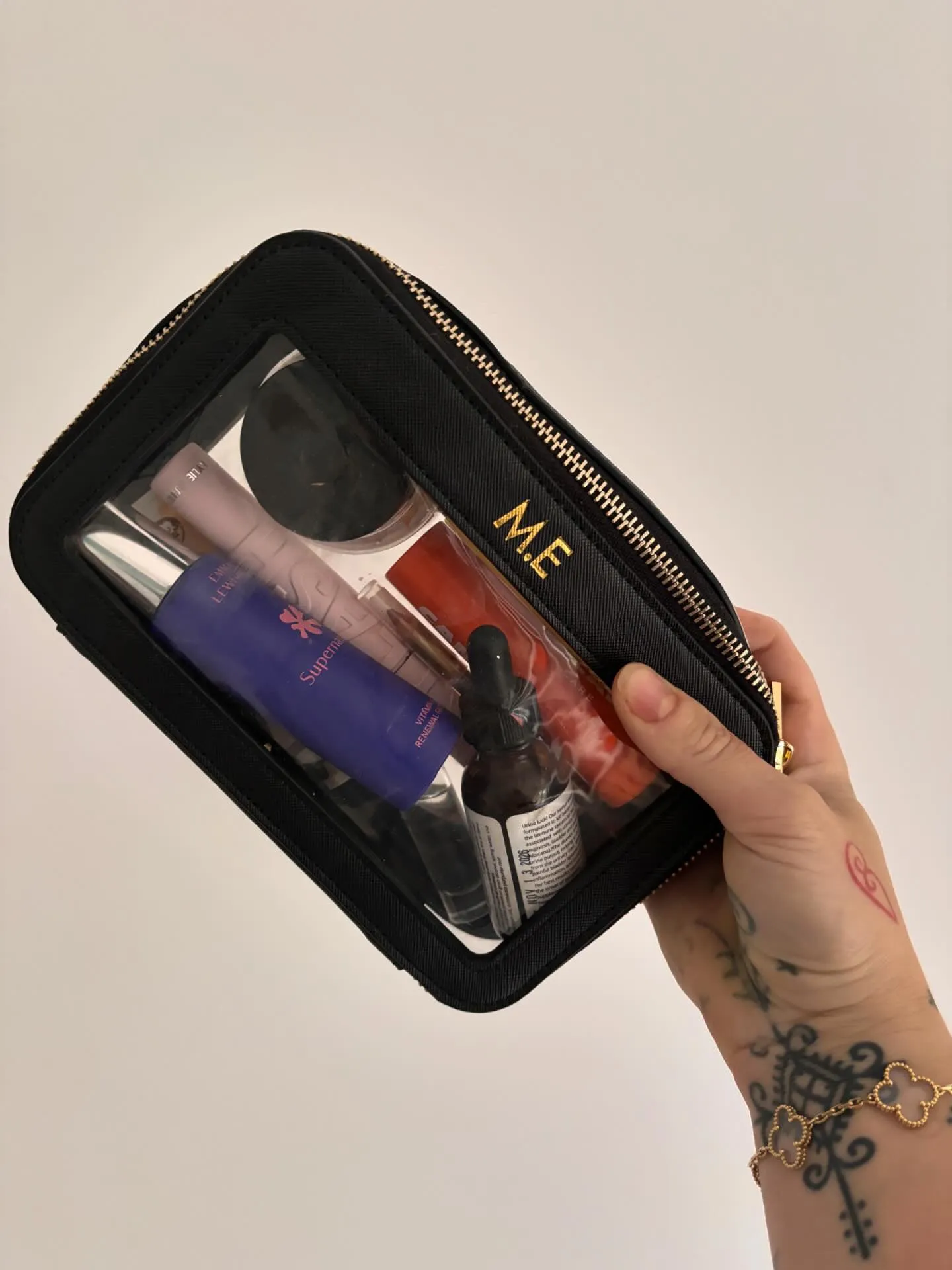 Saffiano Cosmetic Bag