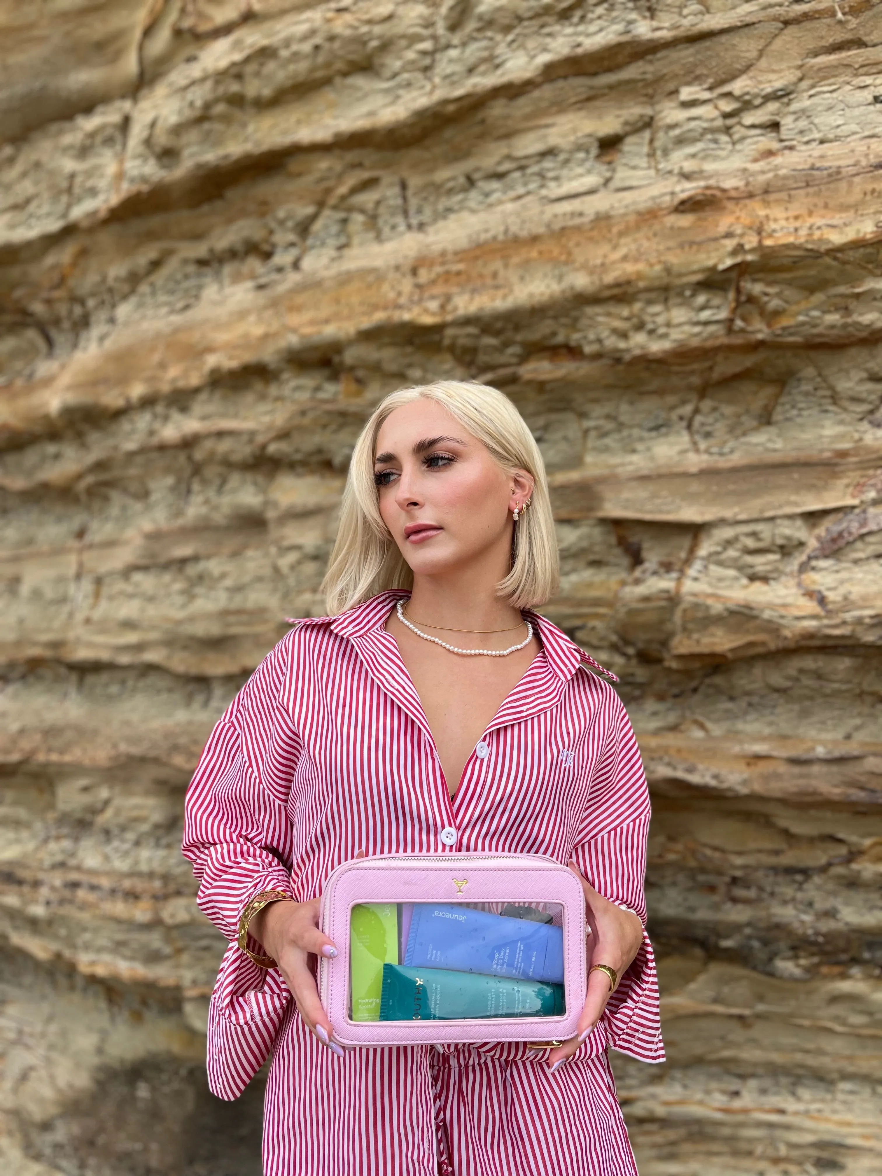Saffiano Cosmetic Bag